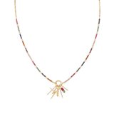 Ania Haie NST048-23 Necklace Rainbow Glow + 6-Pendant Set