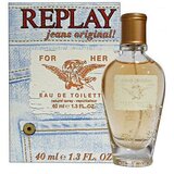 Replay Jeans Original for Her Toaletná voda, 40ml