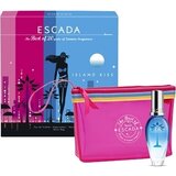 Escada Island Kiss Darčeková sada, toaletná voda 30ml + kozmetická taška