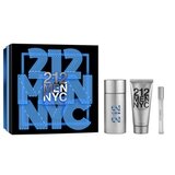 Carolina Herrera 212 Men Darčeková sada, toaletná voda 100ml + toaletná voda 10ml + gél po holení 100ml