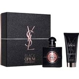 Yves Saint Laurent Opium Black Darčeková sada, parfémovaná voda 30ml + telové mlieko 50ml