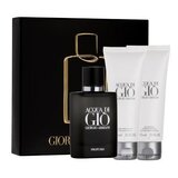 Giorgio Armani Acqua di Gio Profumo Darčeková sada, parfémovaná voda 40ml + sprchový gél 75ml + balzám po holení 75ml