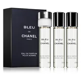 Chanel Bleu de Chanel Parfémovaná voda, 3 x 20ml (3 x náplň)