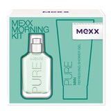 Mexx Pure for Men Darčeková sada, toaletná voda 30ml + sprchový gel 50ml