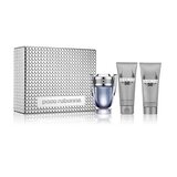 Paco Rabanne Invictus Darčeková sada, toaletná voda 100ml + balzám po holení 100ml + sprchový gel 100ml 