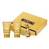 Moschino Fresh Gold Couture Darčeková sada, parfémovaná voda 5ml + sprchový gel 25ml + telové mlieko 25ml