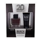 Antonio Banderas Seduction in Black Darčeková sada, toaletná voda 100ml + balzám po holení 75ml