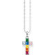 Thomas Sabo KE2166-477-7 Cross Ladies Necklace, adjustable