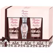 Christina Aguilera Royal Desire Darčeková sada, parfémovaná voda 15ml + sprchový gel 50ml + telové mlieko 50ml