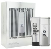 Carolina Herrera 212 VIP Men Darčeková sada, toaletná voda 100ml + sprchový gél 100ml (Travel set)