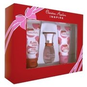 Christina Aguilera Inspire Darčeková sada, parfémovaná voda 15ml + sprchový gél 50ml + telové mlieko 50ml 