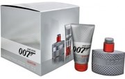 James Bond 007 Quantum Darčeková sada, toaletná voda 30ml + sprchový gél 50ml