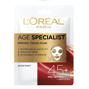 Textilná maska pre okamžité spevnenie a vyhladenie pleti Age Specialist 45+ (Firming Tissue Mask) 1 ks