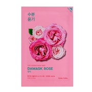 Zvláčňujúca plátenná maska s výťažkom z damašskej ruže Damask Rose (Pure Essence Mask Sheet) 20 ml