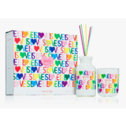 ipuro Limited Edition Love Is Love sviečka + difúzor v darčekovom balení 50g / 50ml