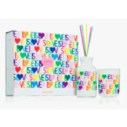 ipuro Limited Edition Love Is Love sviečka + difúzor v darčekovom balení 50g / 50ml