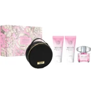 Versace Bright Crystal Darčeková sada, toaletná voda 90ml + telové mlieko 100ml + sprchový gél 100 ml + taška