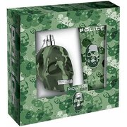 Police To Be Camouflage Darčeková sada, Toaletná voda 40ml + Šampón na celé telo 100ml