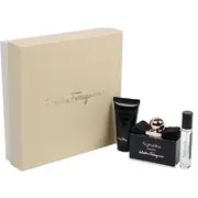 Salvatore Ferragamo Signorina Misteriosa Darčeková sada, parfémovaná voda 100ml + telové mlieko 50ml + parfémovaná voda 10ml 