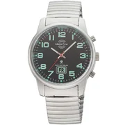 Master Time MTGA-10763-22E radio controlled Basic Series men`s 41mm 3ATM