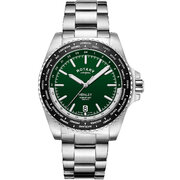 Rotary GB05370/78 Henley World Timer Mens Watch 41mm 10ATM