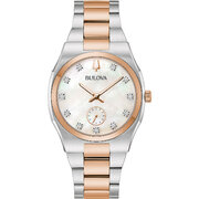 Bulova 98P221 Surveyor Ladies Watch 34mm 3ATM
