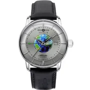 Zeppelin 8468-1 Atlatnic Automatic Mens Watch GMT 43mm 5ATM