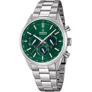 Festina F16820/R Timeless Chronograph Mens Watch 44mm 5ATM