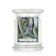 Kringle Candle Eucalyptus Mint vonná sviečka stredná 2-knôtová (411 g)