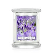 Kringle Candle French Lavender vonná sviečka stredná 2-knôtová (411 g)