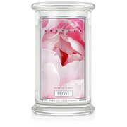 Kringle Candle Peony vonná sviečka veľká 2-knôtová (624 g)