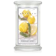 Kringle Candle Rosemary Lemon vonná sviečka veľká 2-knôtová (624 g)