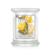 Kringle Candle Rosemary Lemon vonná sviečka stredná 2-knôtová (411 g)