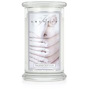 Kringle Candle Warm Cotton vonná sviečka veľká 2-knôtová (624 g)