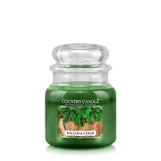 Country Candle Balsam & Cedar vonná sviečka stredná 2-knôtová (453 g)