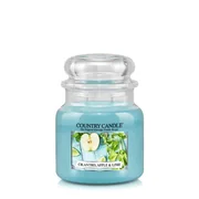 Country Candle Cilantro, Apple & Lime vonná sviečka stredná 2-knôtová (453 g)