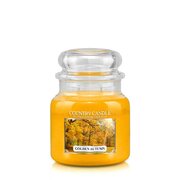 Country Candle Golden Autumn vonná sviečka stredná 2-knôtová (453 g)