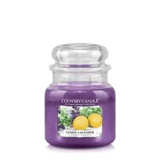 Country Candle Lemon Lavender vonná sviečka stredná 2-knôtová (453 g)