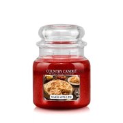 Country Candle Warm Apple Pie vonná sviečka stredná 2-knôtová (453 g)