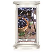 Kringle Candle Lavender Blueberry vonná sviečka veľká 2-knôtová (624 g)
