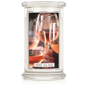 Kringle Candle Rose All Day vonná sviečka veľká 2-knôtová (624 g)