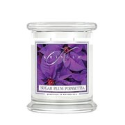 Kringle Candle Sugar Plum Poinsettia vonná sviečka stredná 2-knôtová (411 g)