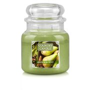 Country Candle Anjou & Allspice vonná sviečka stredná 2-knôtová (453 g)