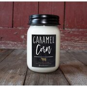MILKHOUSE CANDLE Caramel Corn vonná sviečka Farmhouse Jar (368 g)
