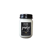 MILKHOUSE CANDLE Pink Peony vonná sviečka Farmhouse Jar (368 g)