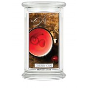Kringle Candle Cherry Chai vonná sviečka veľká 2-knôtová (624 g)