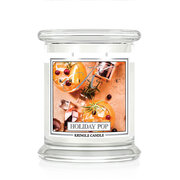 Kringle Candle Holiday Pop vonná sviečka stredná 2-knôtová (411 g)