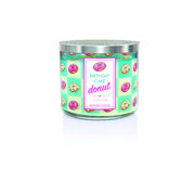 Kringle Candle Birthday Cake Donut 3-knôtová vonná sviečka 411g