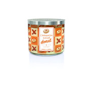 Kringle Candle Cinnamon Sugar Donut 3-knôtová vonná sviečka 411g