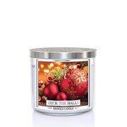 Kringle Candle Deck the Halls 3-knôtová vonná sviečka 411g